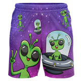 Alien Youth Workout Wear Shorts