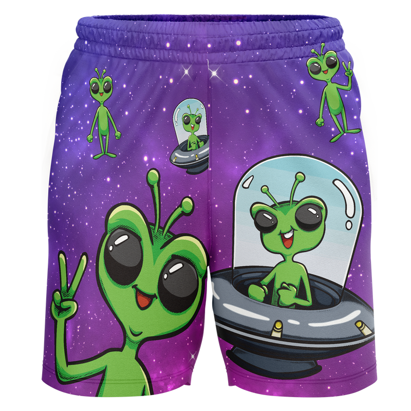 Alien Youth Workout Wear Shorts