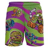 Zombie Adult Workout Wear Shorts
