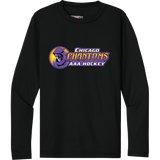 Chicago Phantoms Youth Cooling Performance Long Sleeve Tee