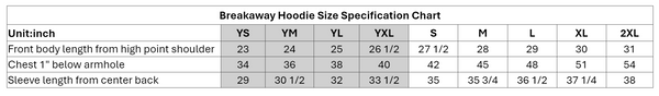 Avalanche Breakaway Youth Hoodie