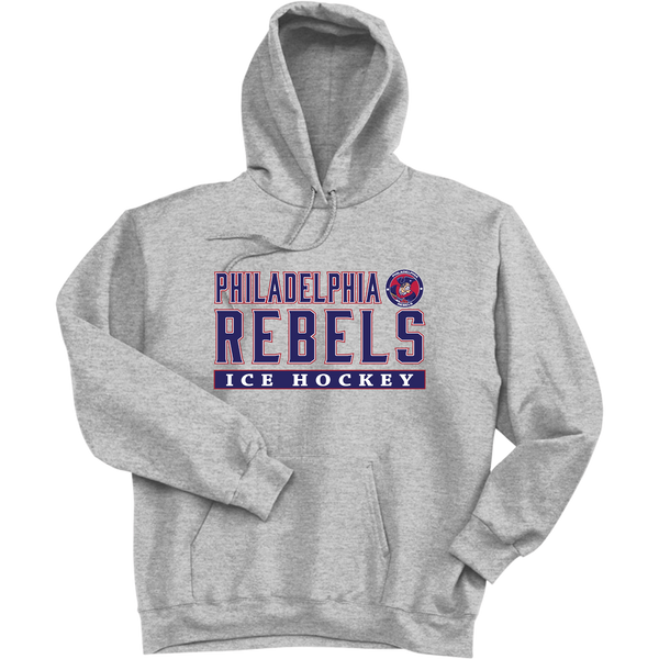 Philadelphia Rebels Ultimate Cotton - Pullover Hooded Sweatshirt